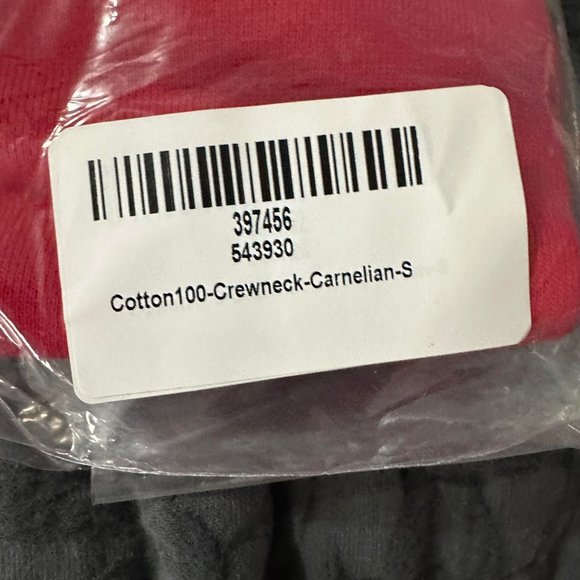 Hillflint NWT Unisex small University of Nebraska red crewneck sweatshirt - Picture 2 of 5